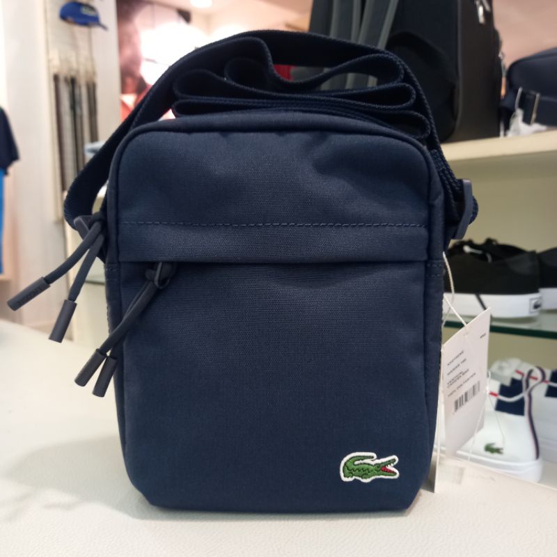 Tas selempang Lacoste Polyster Navy