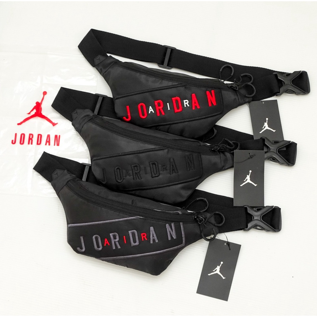 Waistbag Air Jord4n Tas Pinggang Pria Import Mirror Ori