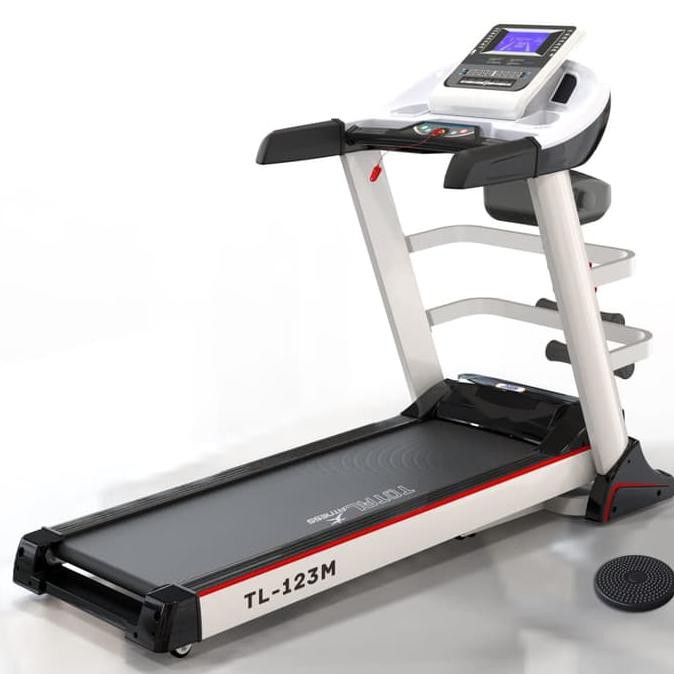 [BAYAR DI TEMPAT] TREADMILL ELEKTRIK 3 FUNGSI TL123M/TL 123M {CUCI GUDANG Kode 190