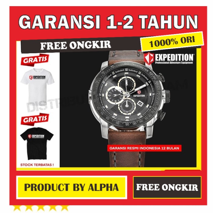 JAM TANGAN ORIGINAL EXPEDITION E6372M GARANSI RESMI ORI PRIA COWOK COWO LAKI LAKI2