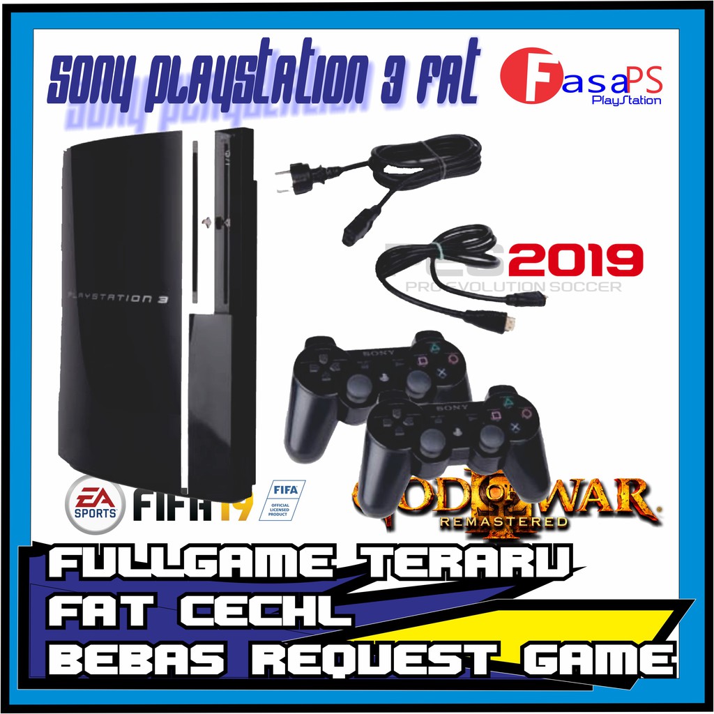 PS3 FAT 160GB FULLGAME 1STIK/2STICK FULLSET