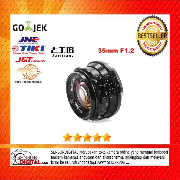 SONY E-MOUNT Lensa 7Artisan lens 7 artisan 35mm f1.2 for SONY Mirrorlles