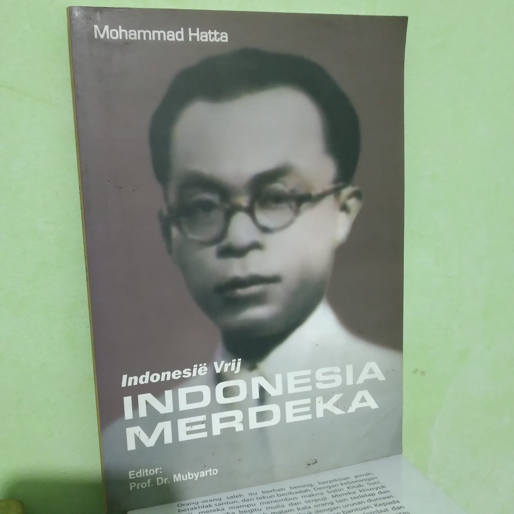 INDONESIA MERDEKA PIDATO PEMBELAAN BUNG HATTA DI PENGADILAN BELANDA - ORI LANGKA