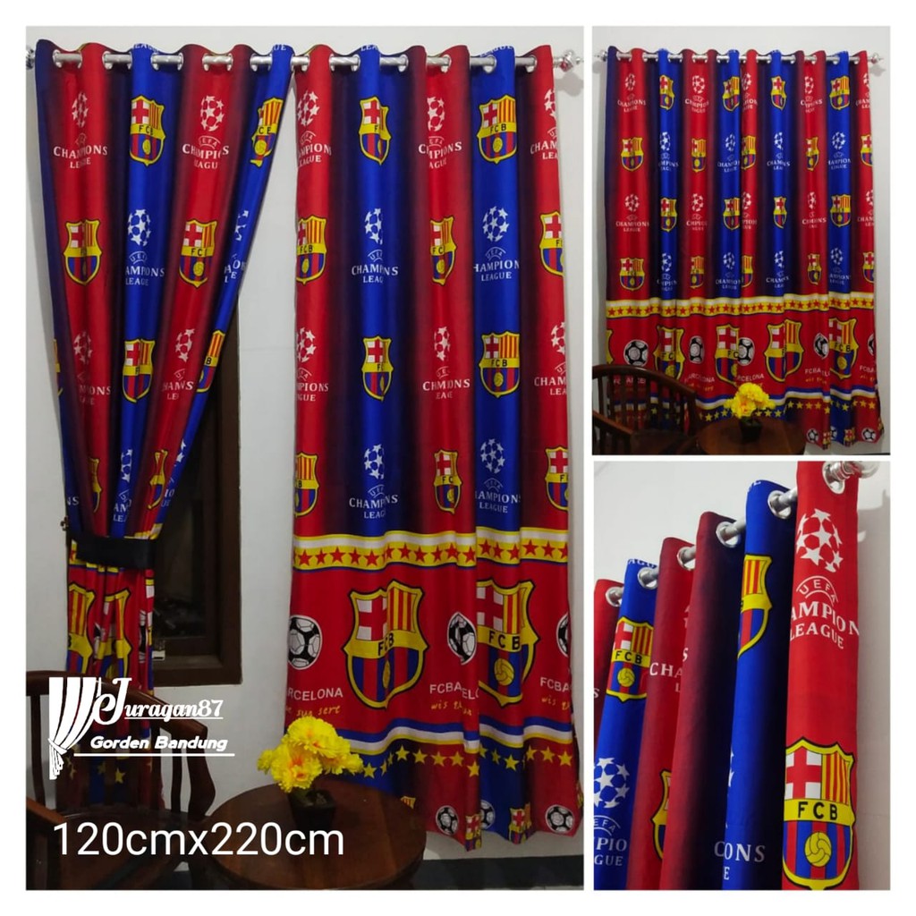 [HUSNA COLLECTION] Gorden Barcelona / Hordeng Barcelona / Gorden Sepak Bola Smokring