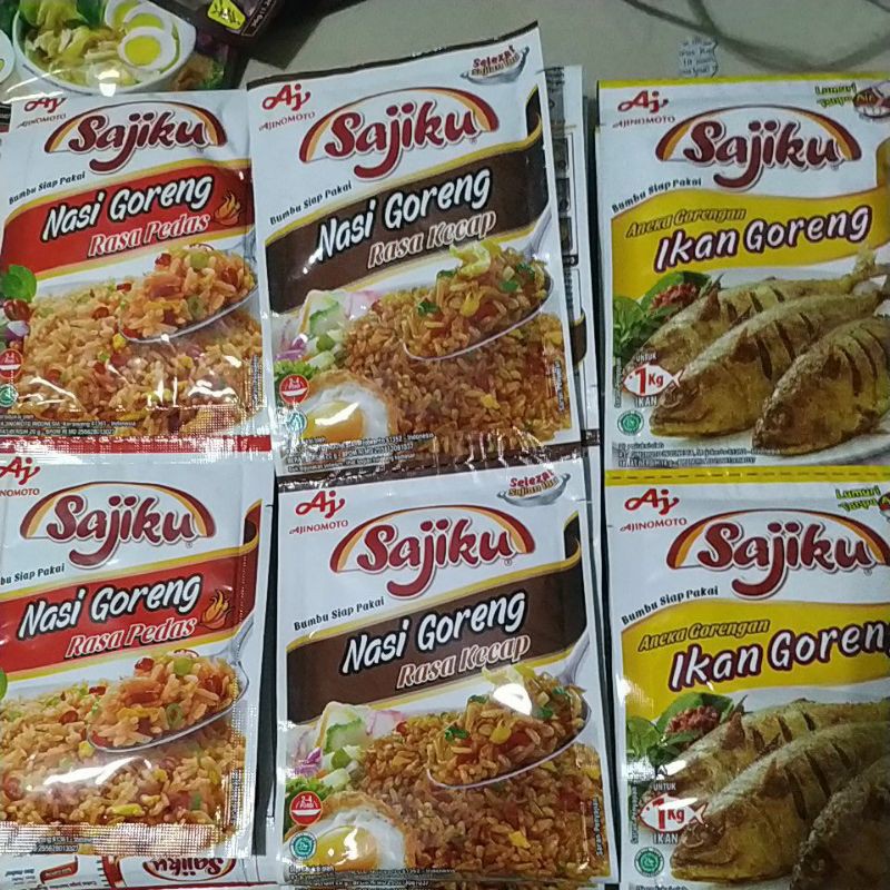 BUMBU INSTAN SAJIKU SOP SAYUR ASEM CAPCAY NASI GORENG BUMBU INSTAN SAJIKU SOP SAYUR ASEM CAPCAY NASI GORENG