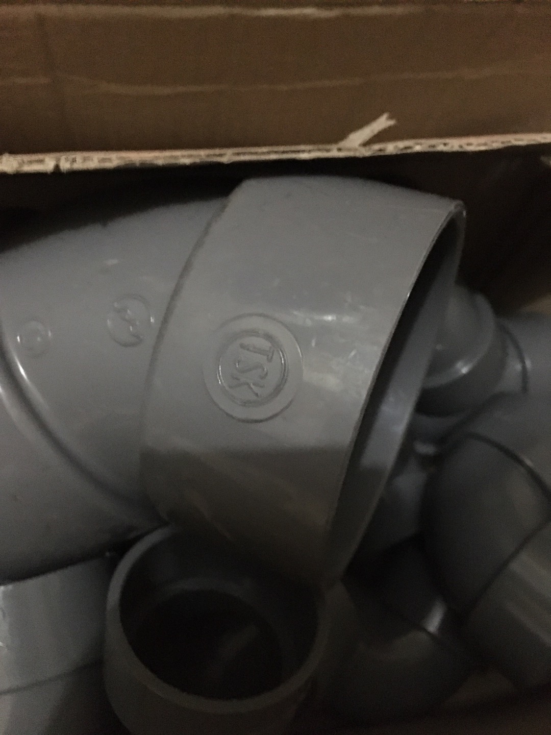 Elbow / Knie Pvc D (japan) D. 3 X 45 Deg