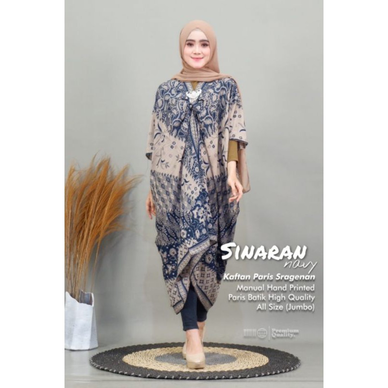 KAFTAN BATIK SOLO ADEM DAN ELEGAN