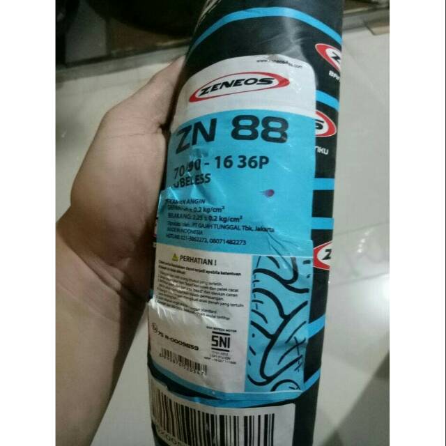 Ban Luar Zeneos ZN88 70/90-16 Tubeless