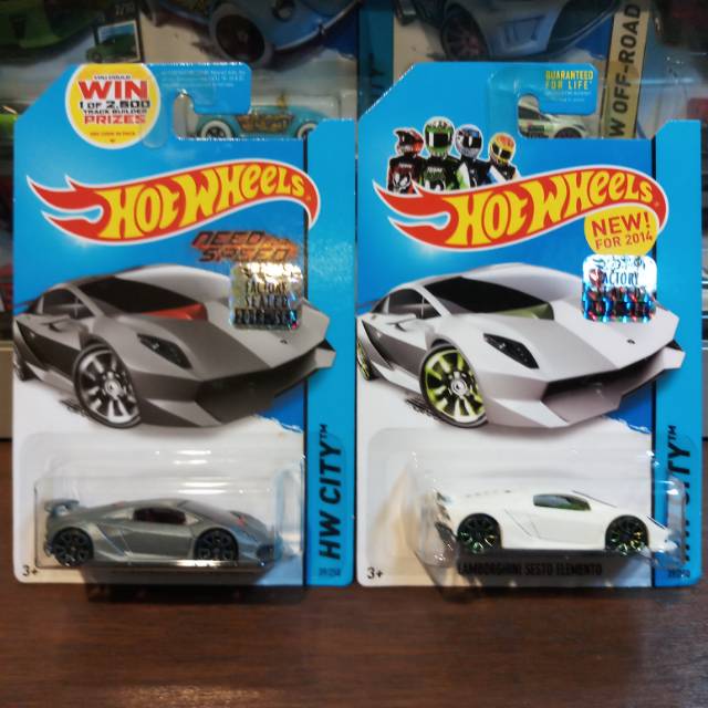 Hot Wheels Lamborghini Sesto Elemento Set (2 pcs) - FS 2014