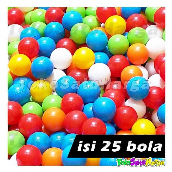 Kolam Mandi Bola - Mainan Bola Plastik - Bola Mandi Anak Bola Mandi Anak Mainan Bola Plastik Warna