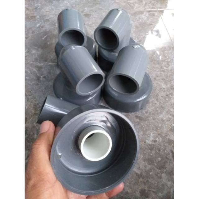 Dop 3 inch Tutup Pipa Paralon Hidroponik 3" Siap Pakai