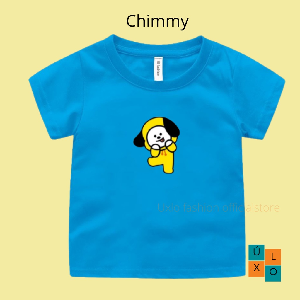 BAJU KAOS ANAK PEREMPUAN MOTOF KARTUN LUCU