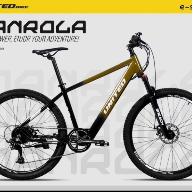 PROMO GRATIS ONGKIR Sepeda Gunung 27.5 Inch UNITED EBIKE MANROLA
