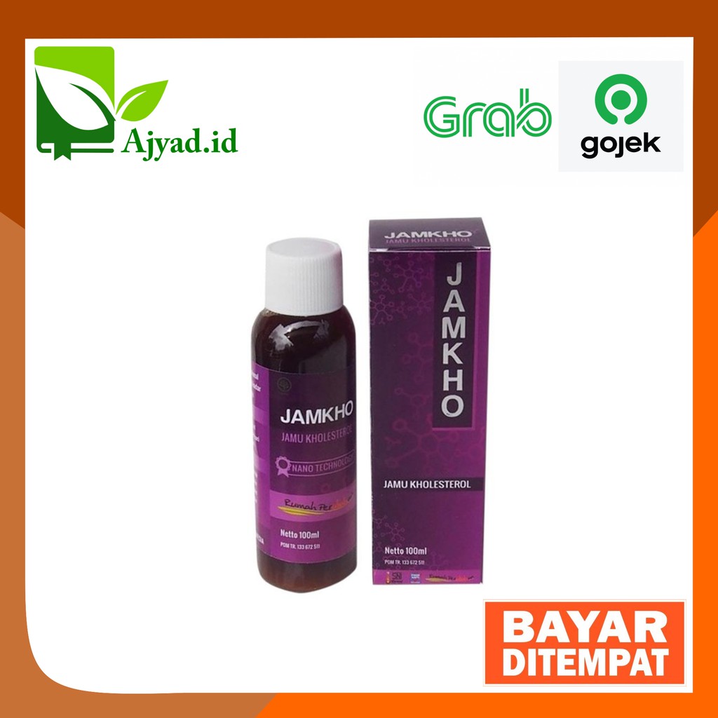 

JAMKHO 250 Ml Jamu Kolesterol Dan DarahTinggi - Membantu Mengurangi Lemah Darah - Original Product