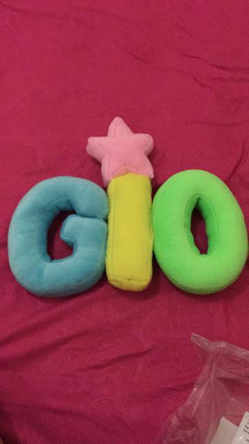 Tambahan Hiasan Bantal Huruf Love, Flower, Star