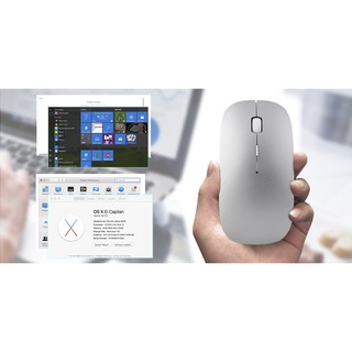 Mouse Bluetooth 4.0 Rechargeable Silent klik - Mouse