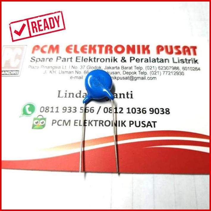 Capasitor Kapasitor 220 Pf 15.000 Volt 221 15Kv Pcmel29 Kualitas Baik