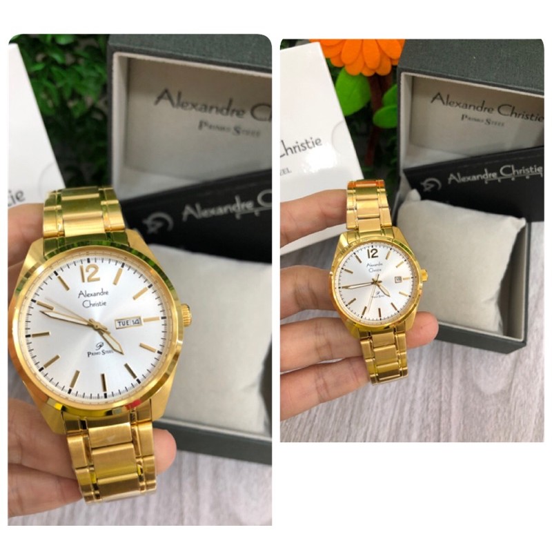 JAM ALEXANDRE CHRISTIE AC1012ME/JAM TANGAN PASANGAN