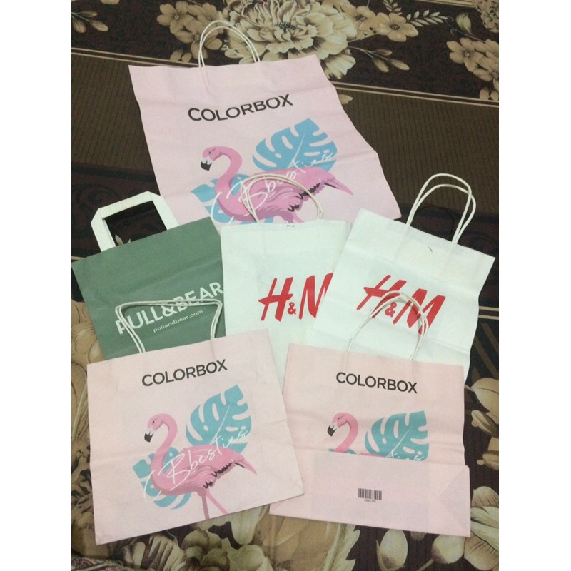 

PAPER BAG HNM PNB COLORBOX UNQ