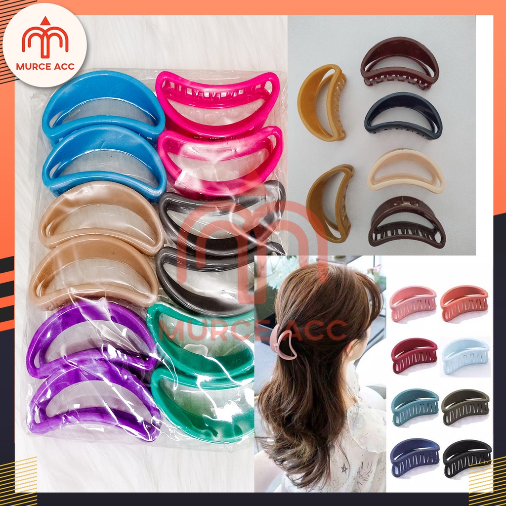 (12 Pcs) Jepit Rambut Jedai Salon Unik Model Korea 1 Lusin Harga Grosir