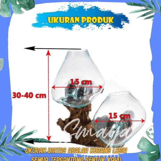 Aquarium Ikan Cupang | Akuarium Ikan Hias Kaca Bulat Unik Mini Am820842