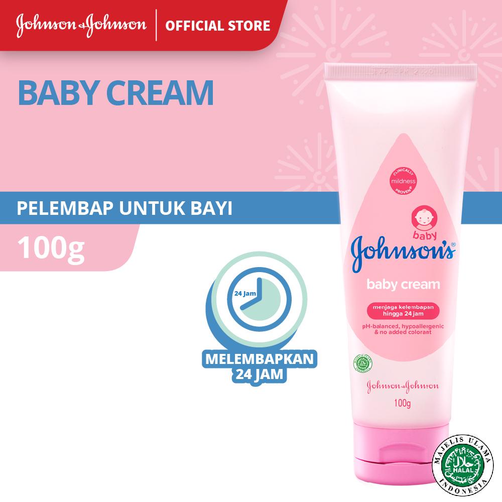 Johnson's Baby Cream Pelembab Intensive Moisture (Tersedia varian ukuran)