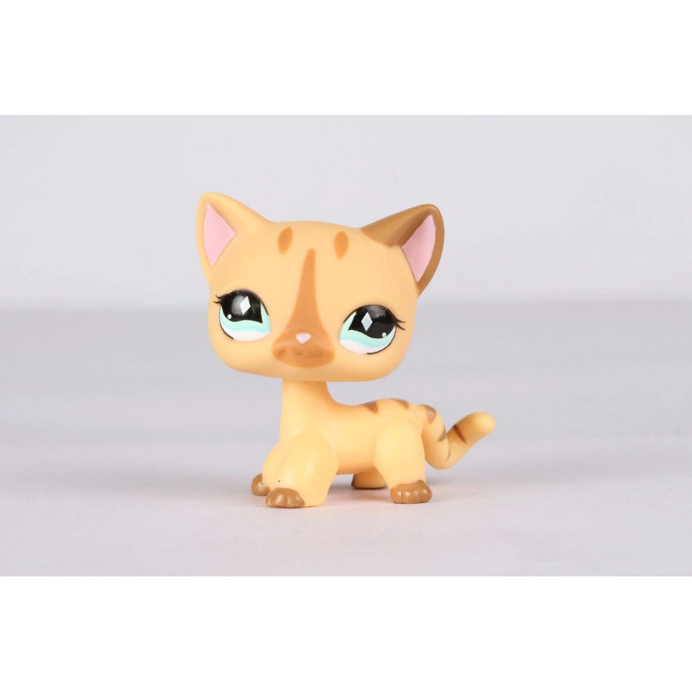 Real Pet Shop Lps Toys Collections Standing Short Hair Cat White