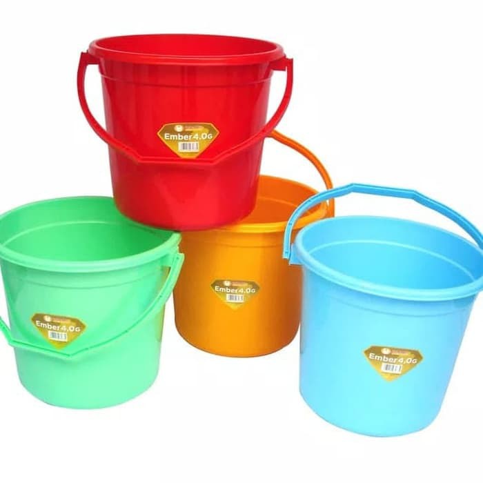 Ember Plastik 4 galon Golden Hen timba tong air baskom pail | Shopee