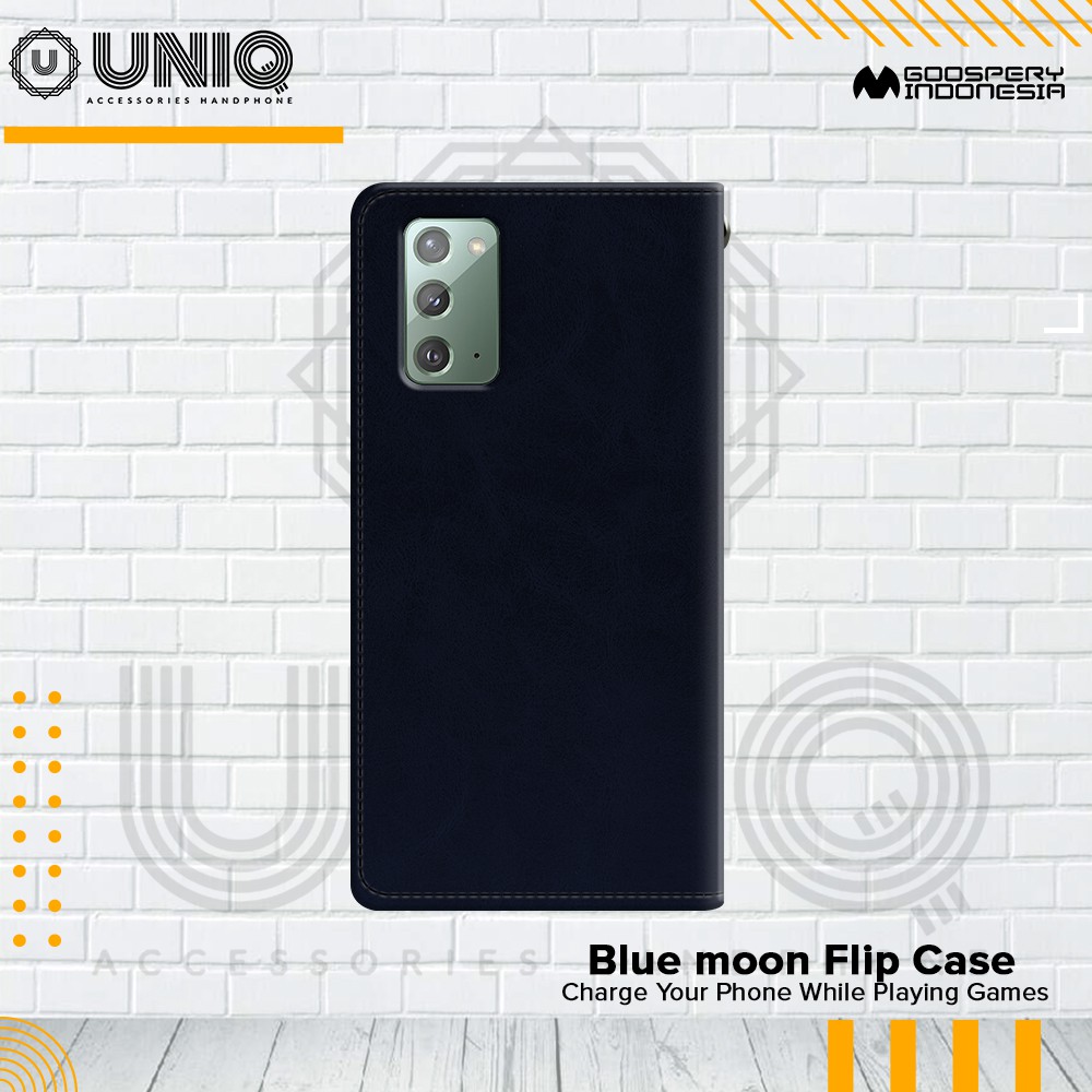 Casing FlipCase Samsung Galaxy Note 10 Lite N770 Goospery Blue Moon Flip Case
