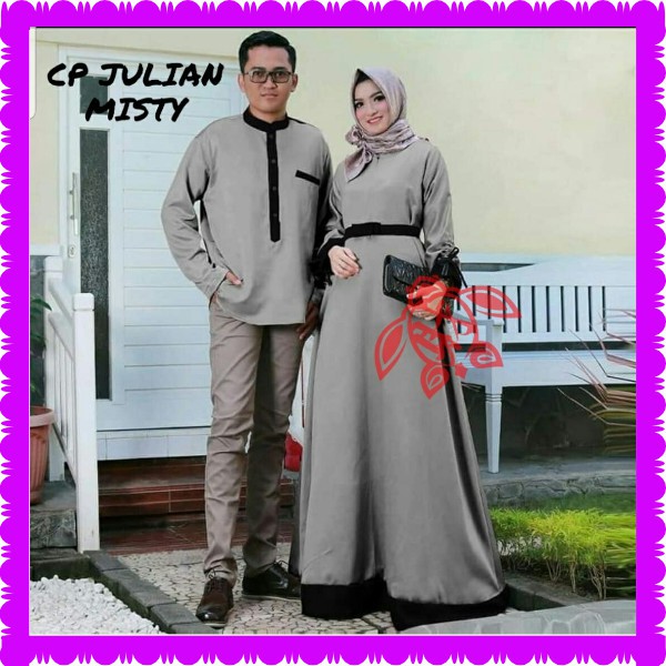Couple Julian / baju couple muslim / baju muslim pasangan
