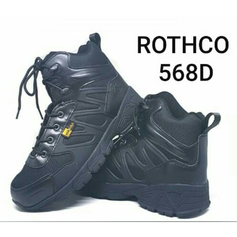Tactical Boots ROTHCO 568D Hitam 6inch
