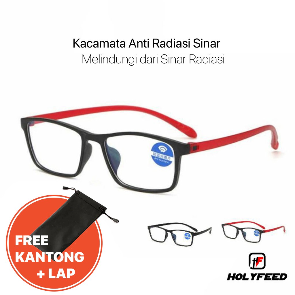 Kacamata Anti Radiasi Kacamata UV-NOVA Anti Radiasi Block Blue Light 100% TR90X Kacamata UV-Nova