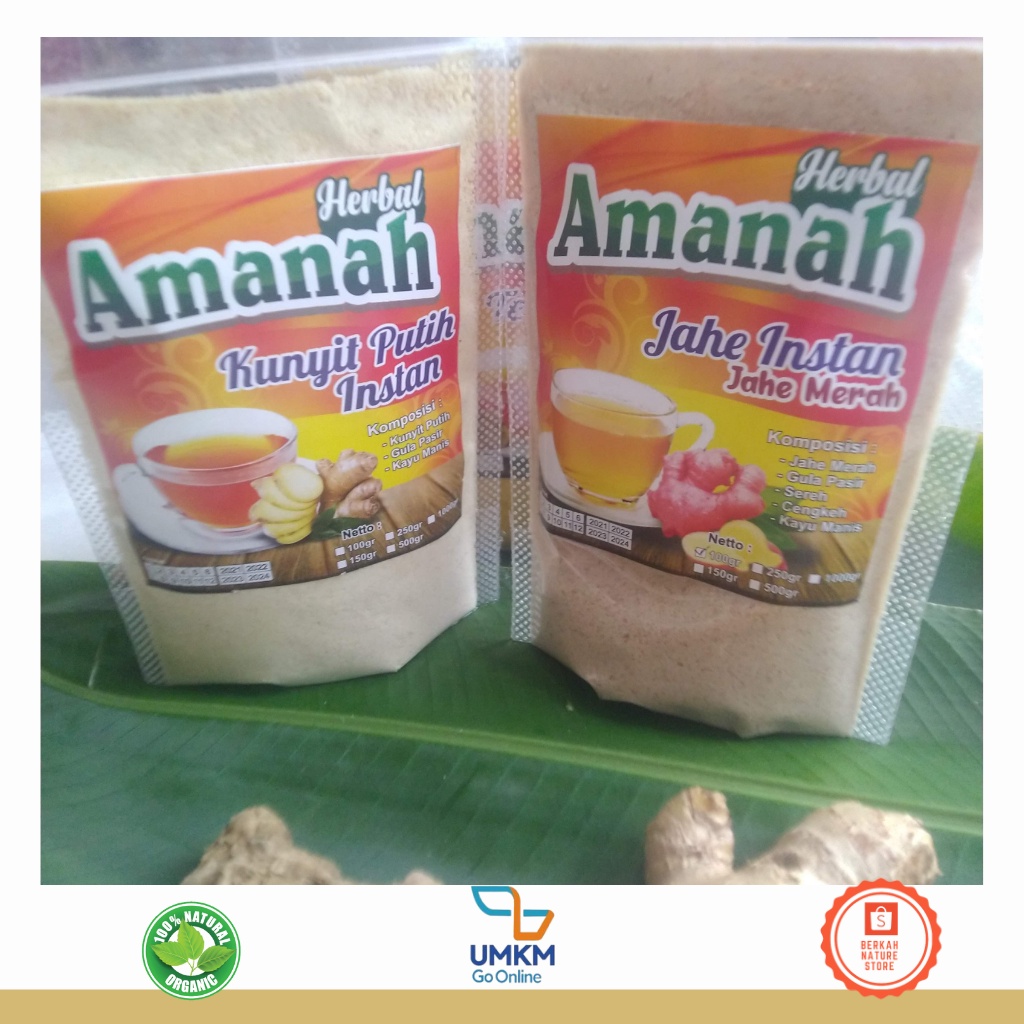 

Kunyit Putih instan /Seduh bubuk 100 gr