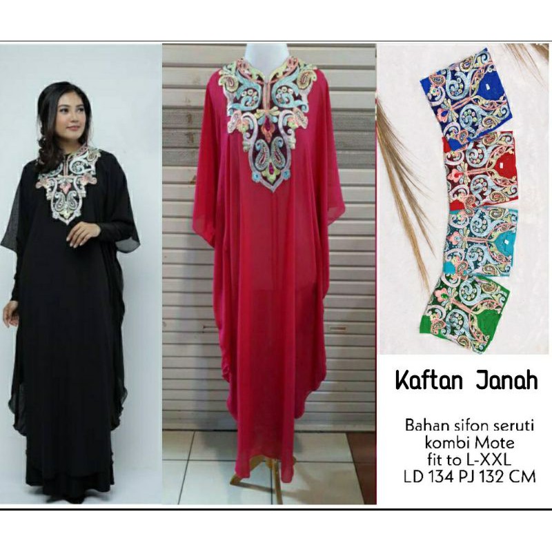 SALE  Ms (COD) Kaftan Janah/ pakaian wanita muslimah