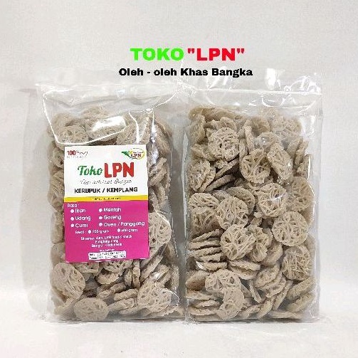 

Kerupuk Keriting Kecil Mentah Rasa Ikan Belinyu Bangka 500 gram