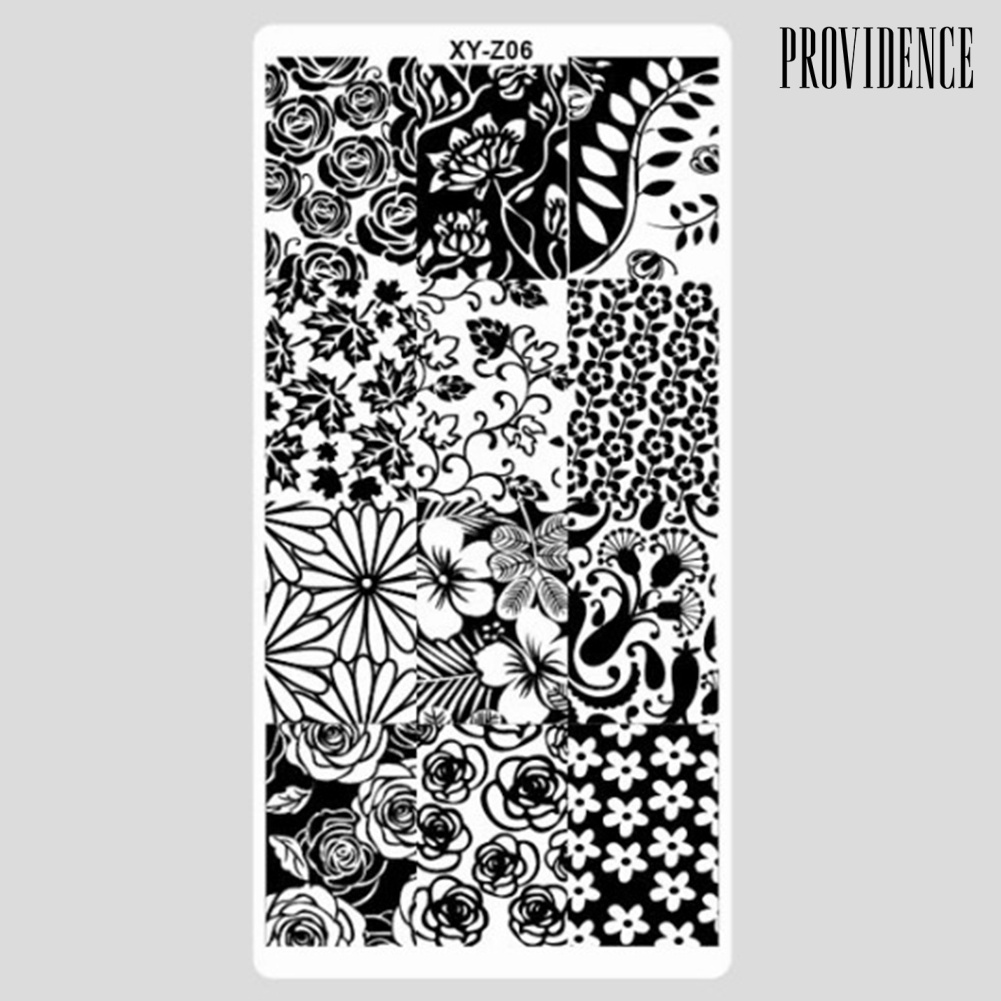 Providence Fashion Pattern Nail Art Polish Stamping Plates Templates Women Manicure Tool