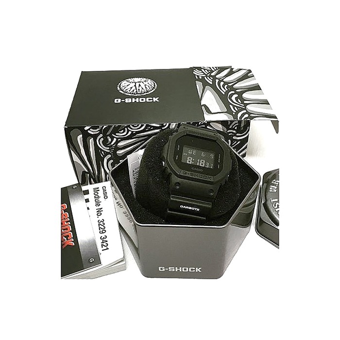 Gshock dw5600 dw5600bb collabs with Darbotz Darbot