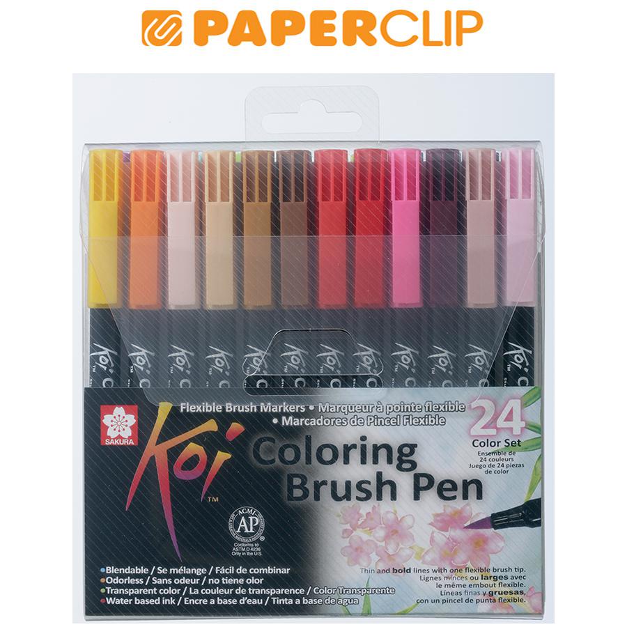 

SPIDOL SAKURA SET BRUSH PEN XBR-S24 KOI 24 COLOR