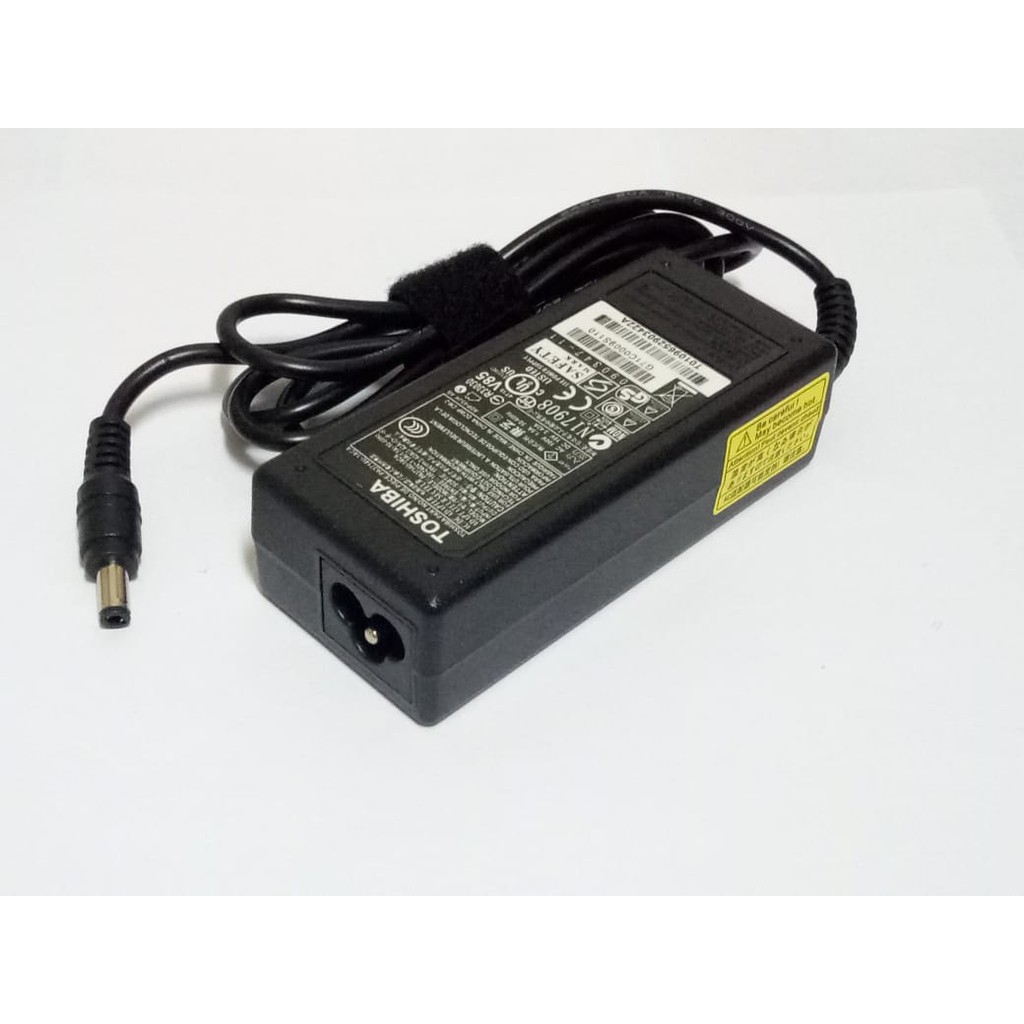 ADAPTOR/CHARGER LAPTOP TOSHIBA 19V3.42A ORIGINAL