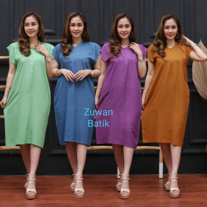 Zuwan" Daster Busui Viral Daster Kekinian