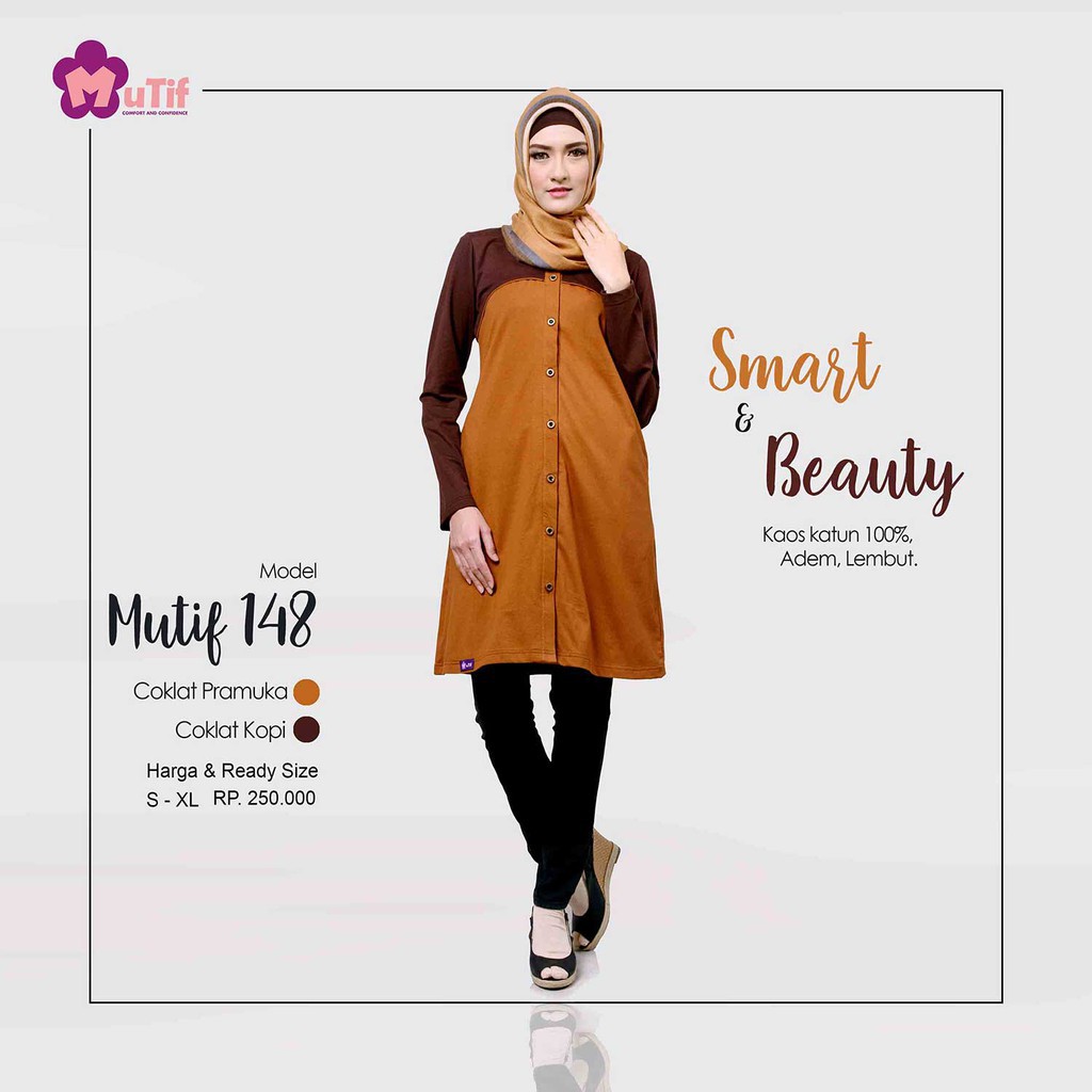 ATASAN KAOS WANITA REMAJA DEWASA MUTIF 148