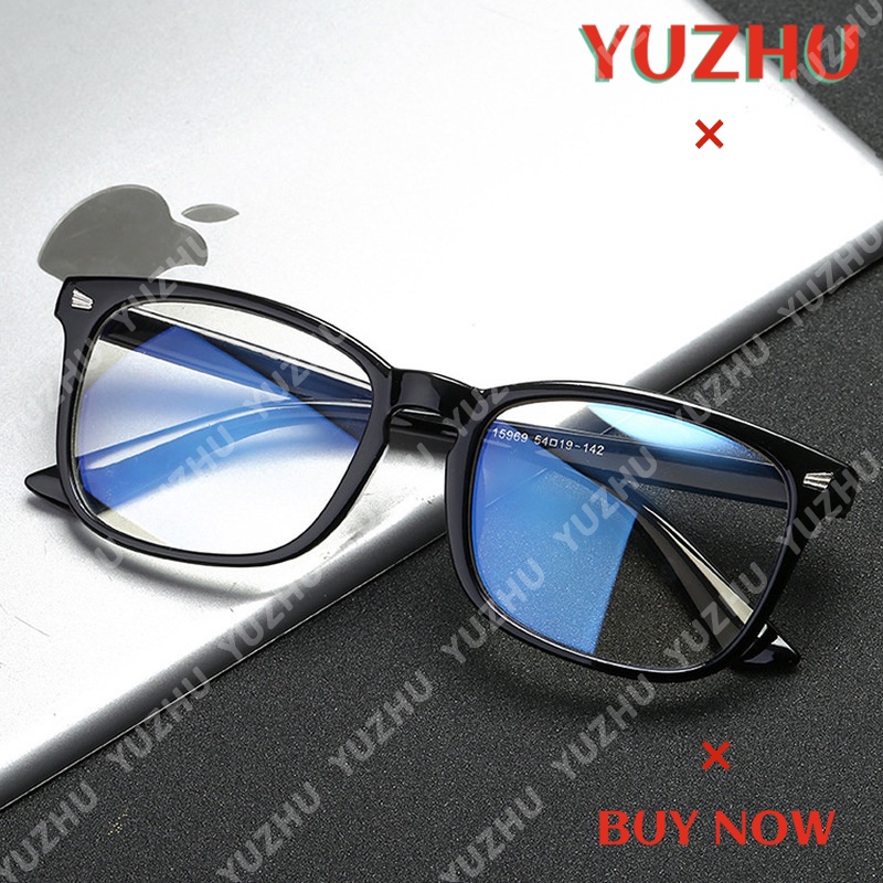 (YUZHU) Komputer Kacamata Profesional Anti Biru Fashion Kacamata Wanita/Pria With UV400 Protection