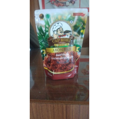 

Abon sapi cap koki purbalingga 100gr pedas
