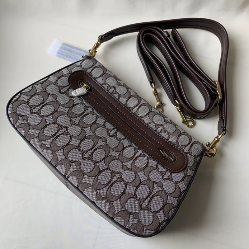 Coach Soft Tabby Shoulder Bag In Signature Jacquard(C4821)