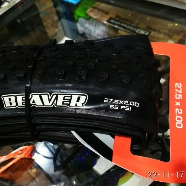 BAN LUAR 29X200 MAXXIS BEAVER ORIGINAL. BAHAN NYLON SUDAH KEVLAR, LIPAT, FOLDING
