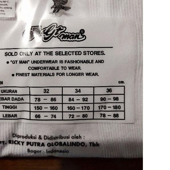 ➻ SINGLET PRIA Gt man / SINGLET GT MAN PRIA DEWASA / SINGLET GT MAN COWOK/KUTANG ORIGINAL, KATUN ASL