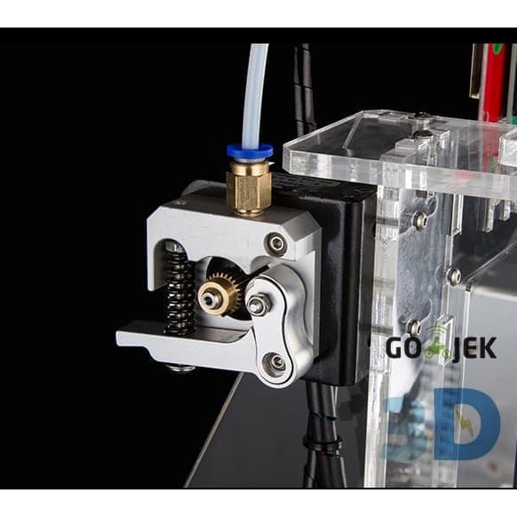 Reprap 3D Printer Extruder tanpa Motor