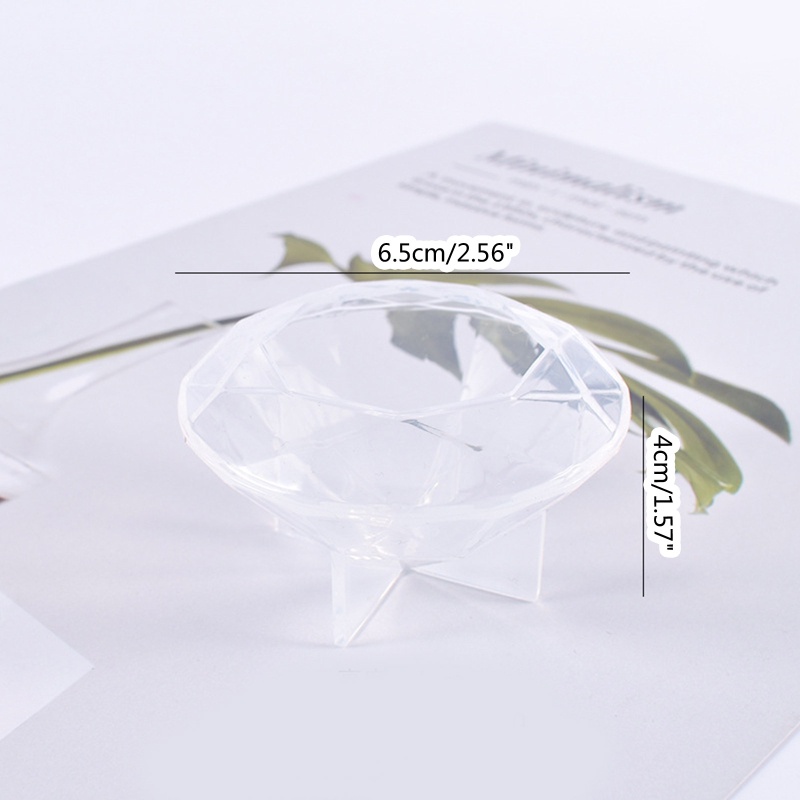 Siy Cetakan Resin Bentuk Piramidabulatpersegi Bahan Silikon Untuk DIY Perhiasan