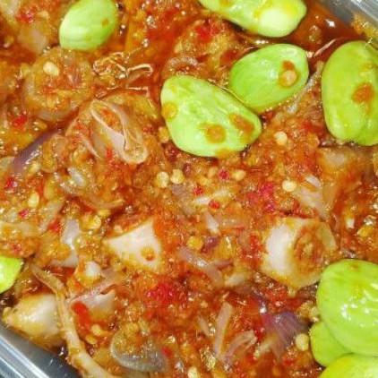 

cumi sambal pete 150gram