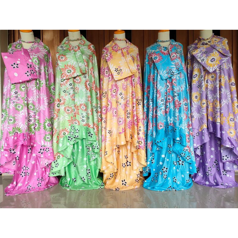 mukena Rayon Santung